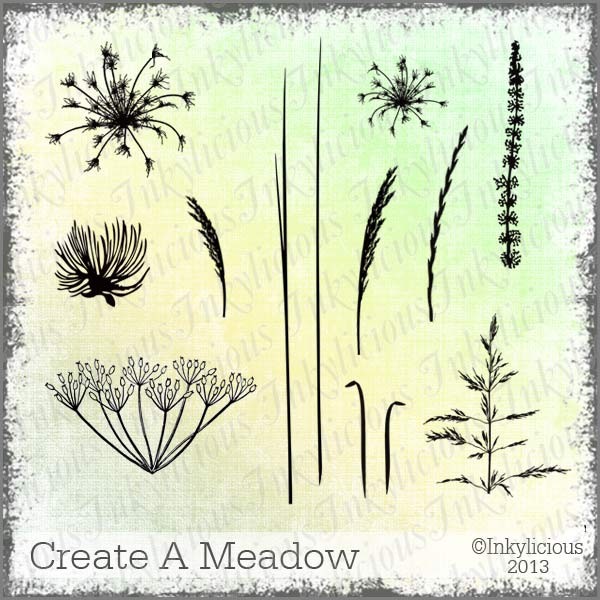 Create A Meadow Stamp Set