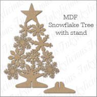 MDF - Snowflake Tree