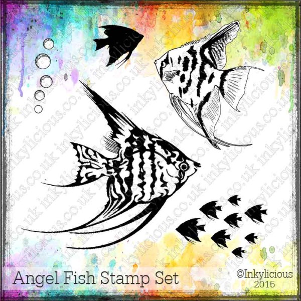Angel Fish Stamp set