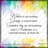 Autumn Mosaic Stamp