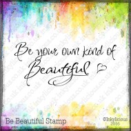 Be Beautiful stamp
