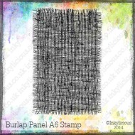 Burlap Panel Stamp