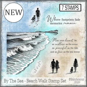 By The Sea - Beach Walk Stamp Set