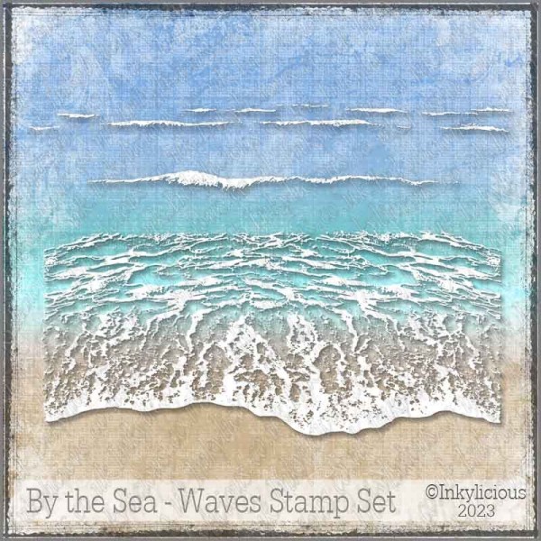 By The Sea - Waves Stamp Set