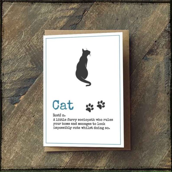 Cat Definition Stamp Set