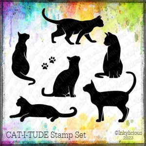 Cat-i-Tude Stamp Set