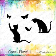 Playful Cat Stamp set