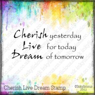 Cherish Live Dream Stamp