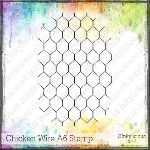 Chicken Wire Mesh Stamp