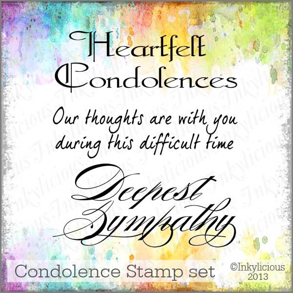 Condolence Stamp Set