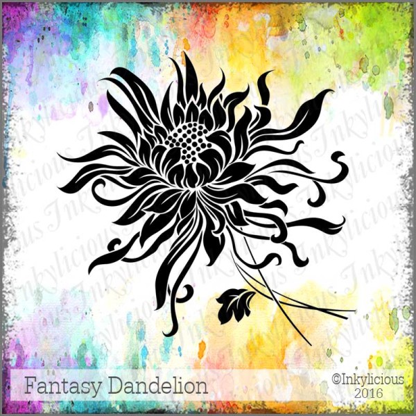 Fantasy Dandelion Stamp
