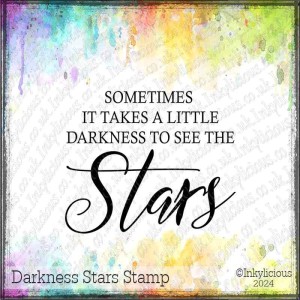 Darkness Stars Stamp