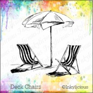 Deck Chairs Parasol Stamp