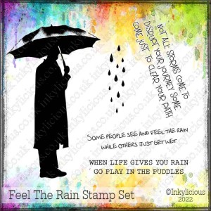 Feel The Rain Stamp Set