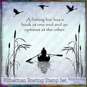 Fishing Boating Stamp set