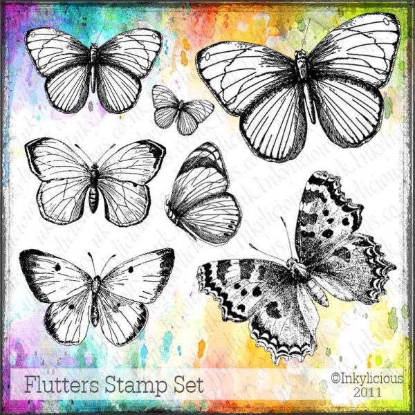 Flutters Butterfly Stamp set