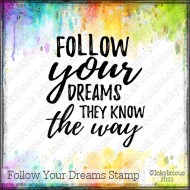 Follow Your Dreams Stamp