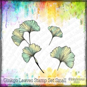 Ginkgo Leaves Stamp Set Small