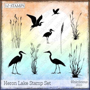Heron Lake Stamp Set