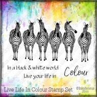 Live Life in Colour Stamp Set
