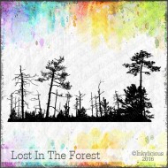 Lost In The Forest Stamp