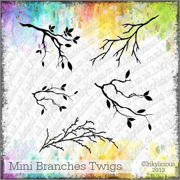 Mini Branches Twigs Stamp set