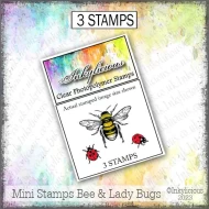 Mini Stamps - Bee and Bugs