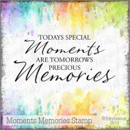 Moments Memories Stamp