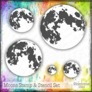 Moons Stamp Set