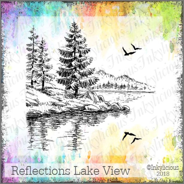 Reflections Lake View Stamp set