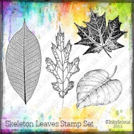 Skeleton Leaves Stamp Set
