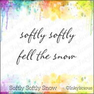 Softly Softly Snow Stamp