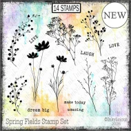 Spring Fields Stamp Set