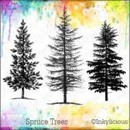 Spruce Trees Stamp set