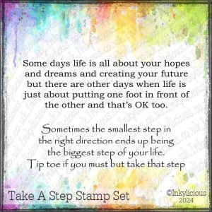 Take A Step Stamp Set