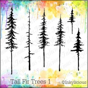 Tall Fir Trees 1 Stamp Set