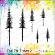 Tall Fir Trees 2 Stamp Set