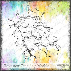 Texture Crackle Marble Stamp