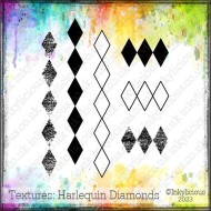 Texture Harlequin Diamond Stamp Set
