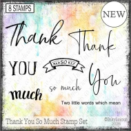Thank You So Much Stamp Set