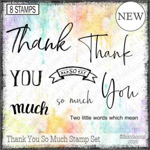 Thank You So Much Stamp Set