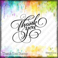 Thank You - Calligraphy Stamp