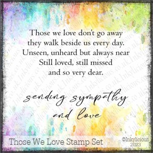 Those We Love Stamp Set