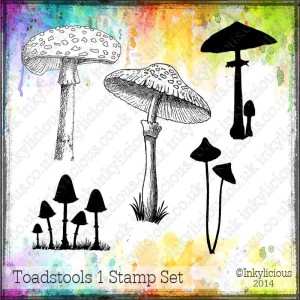 Toadstools 1 Stamp set