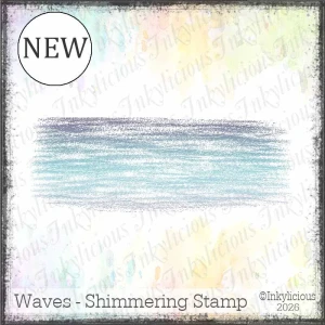 Waves Shimmering Stamp