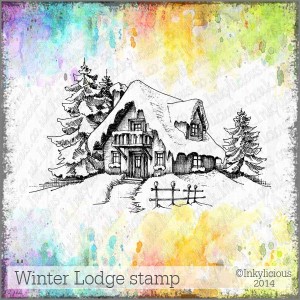 Winter Lodge Stamp