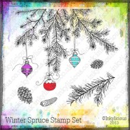 Winter Spruce Stamp set