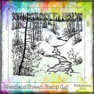 Woodland Stream Stamp Large