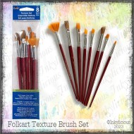Texture Brush Set 8 Pc