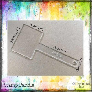 Stamp Paddle Wand - Acrylic